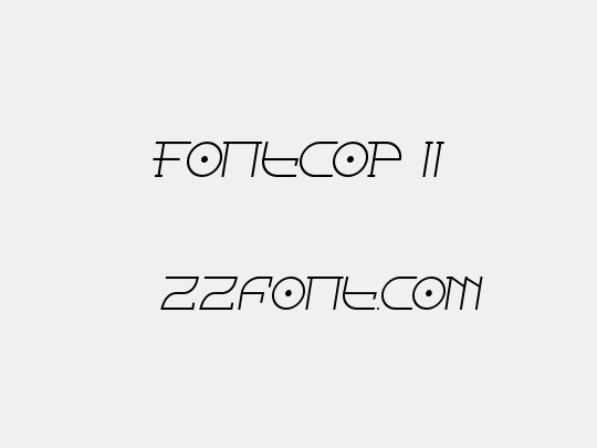 Fontcop II
