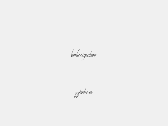 berlinsignature
