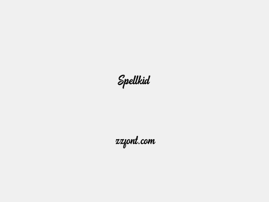 Spellkid