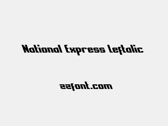 National Express Leftalic