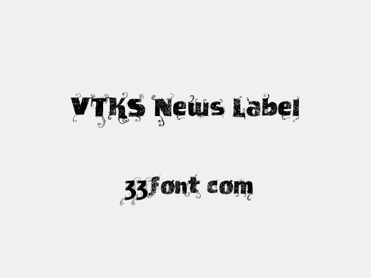 VTKS News Label