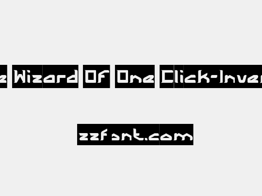 The Wizard Of One Click-Inverse