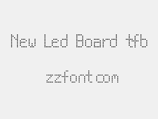 New Led Board tfb