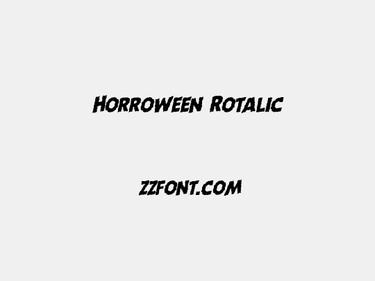 Horroween Rotalic