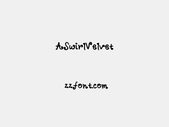 ASwirlVelvet