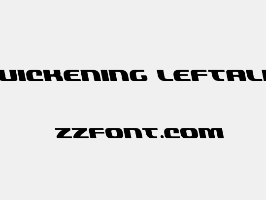 Quickening Leftalic