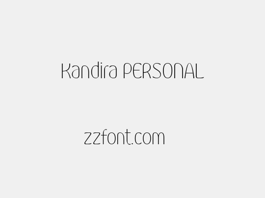 Kandira PERSONAL