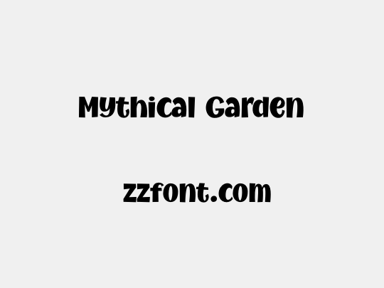 Mythical Garden