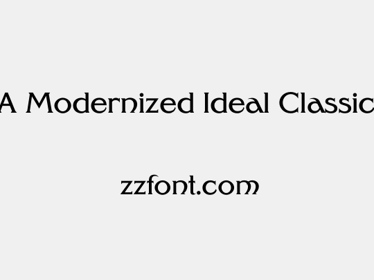 FHA Modernized Ideal ClassicNC