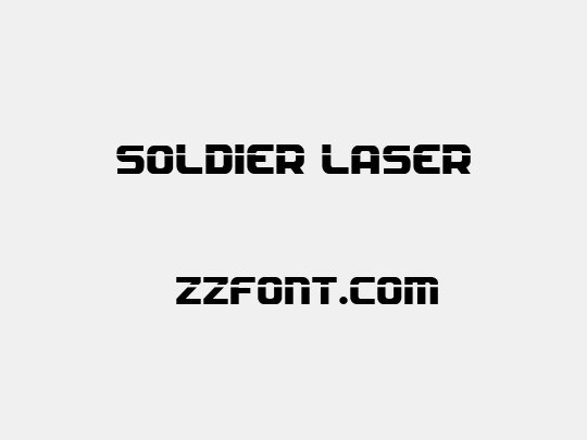 Soldier Laser