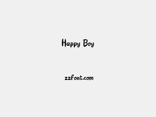 Happy Boy