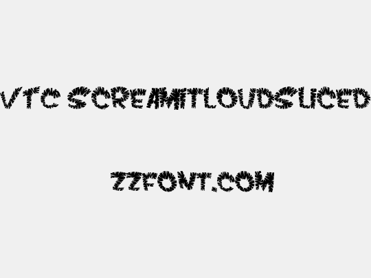 VTC ScreamItLoudSliced