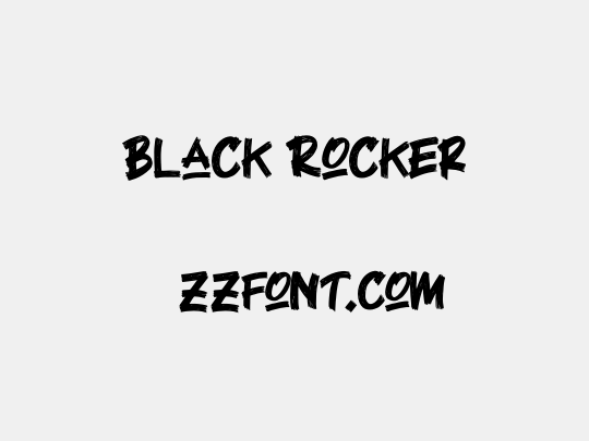 Black Rocker