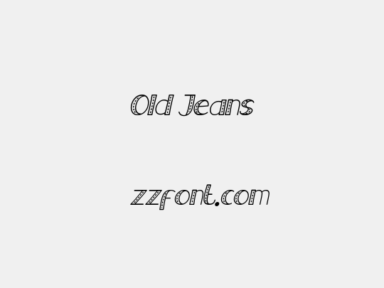 Old Jeans