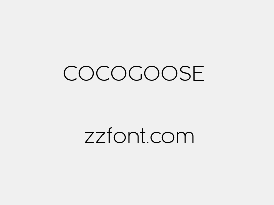 COCOGOOSE 
