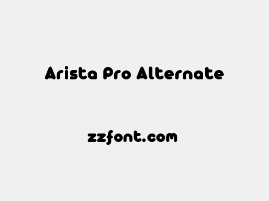 Arista Pro Alternate