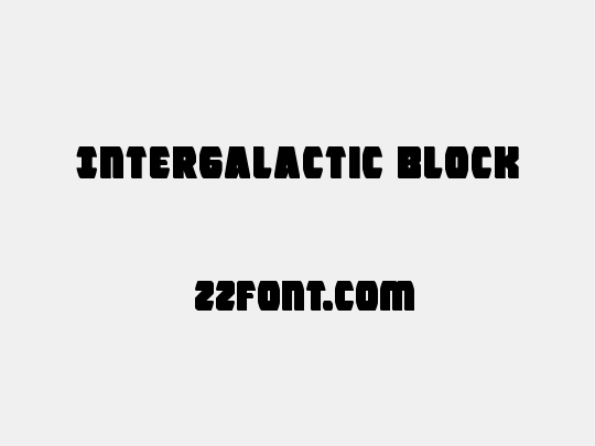 Intergalactic Block