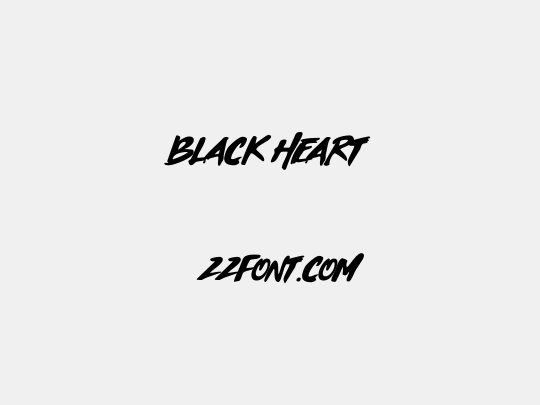 Black Heart