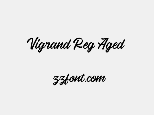 Vigrand Reg Aged