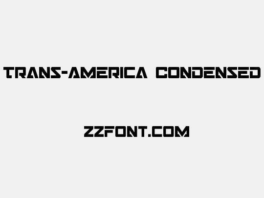 Trans-America Condensed