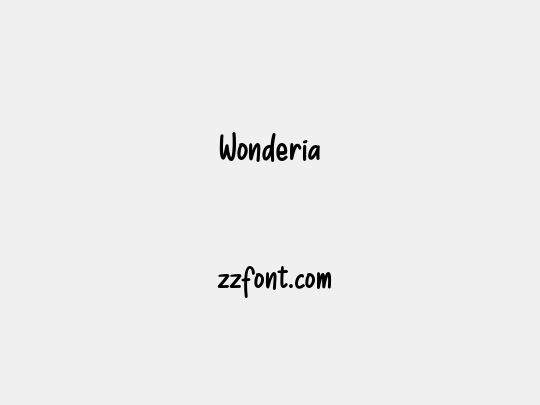 Wonderia