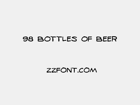 98 Bottles of Beer