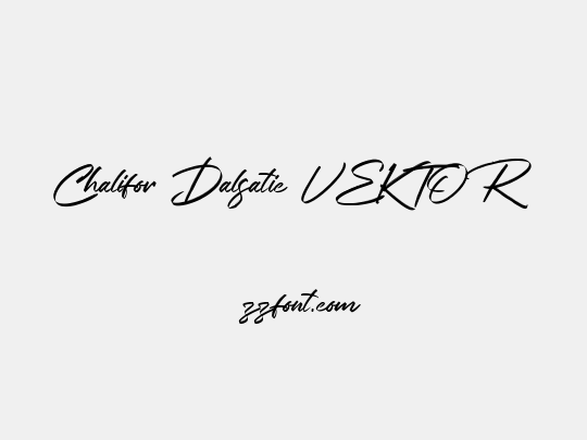Chalifor Dalsatic VEKTOR