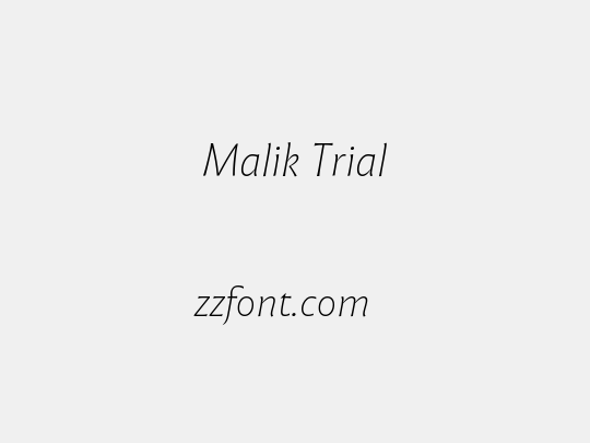 Malik Trial