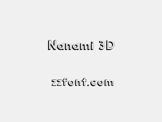 Nanami 3D