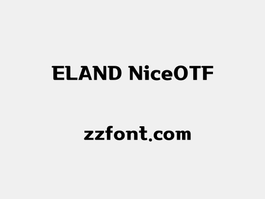 ELAND NiceOTF