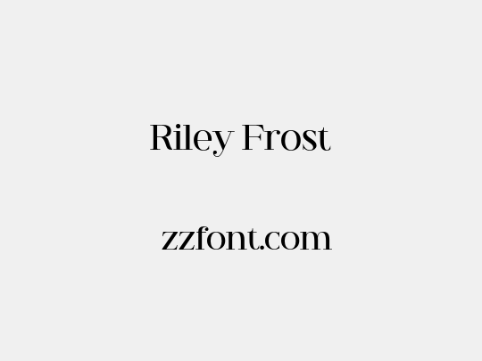 Riley Frost