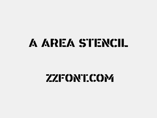 a Area Stencil
