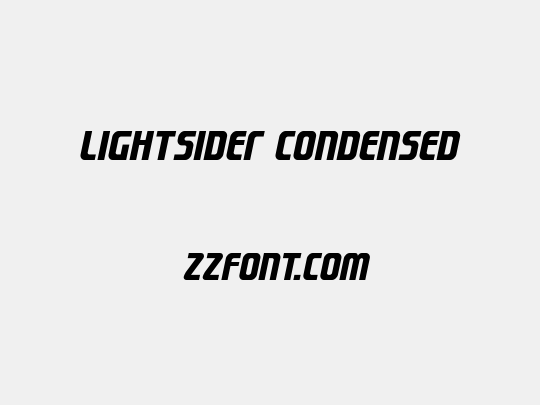 Lightsider Condensed