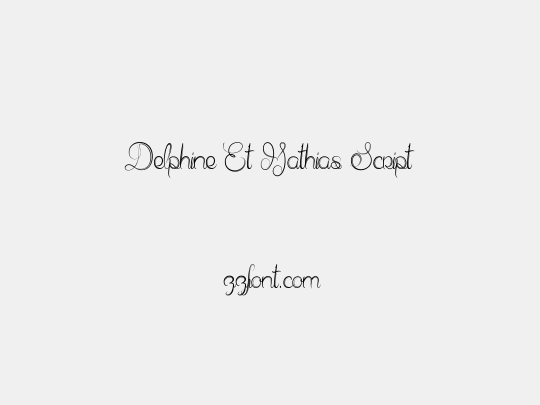 Delphine Et Mathias Script