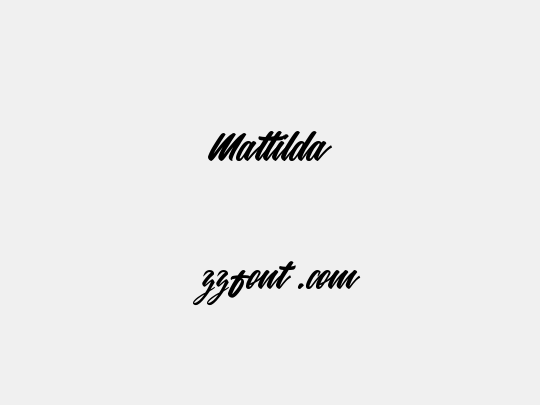 Mattilda