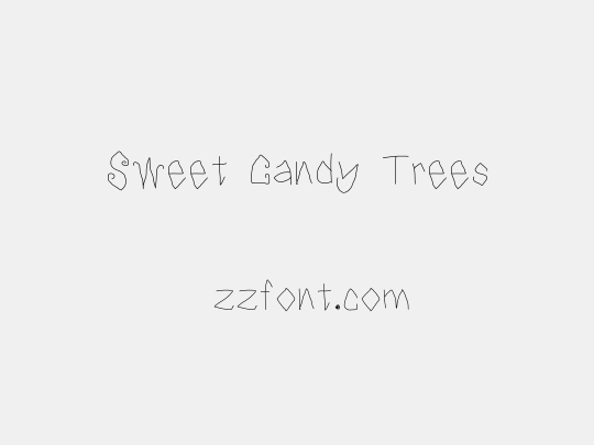 Sweet Candy Trees