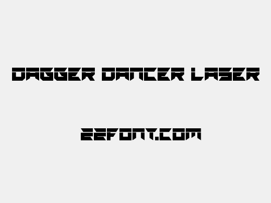 Dagger Dancer Laser
