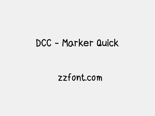 DCC - Marker Quick