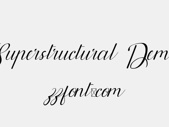 Superstructural Demo