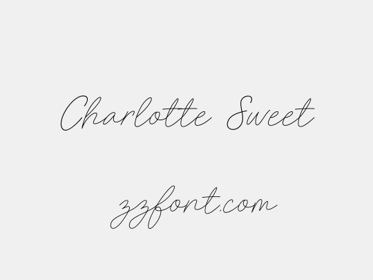 Charlotte Sweet