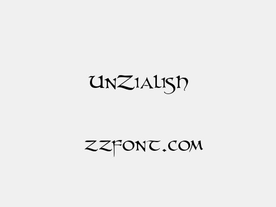 UnZialish