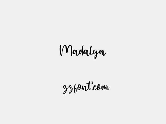 Madalyn