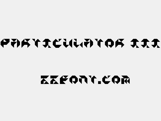 Particulator III
