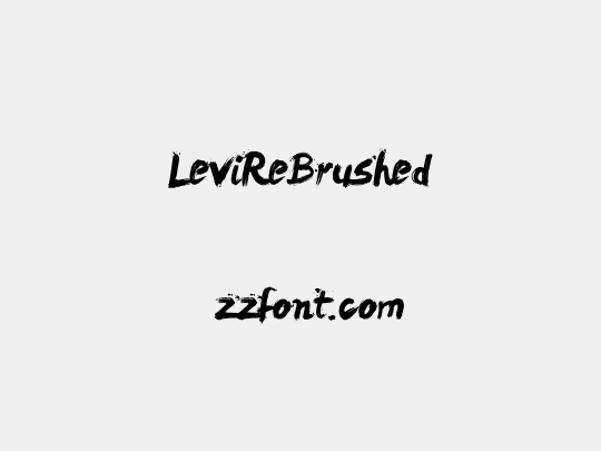 LeviReBrushed