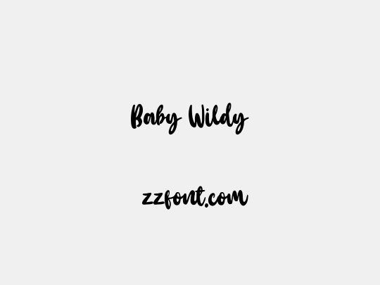 Baby Wildy