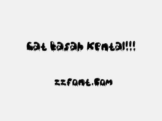 Cat Basah Kental!!!