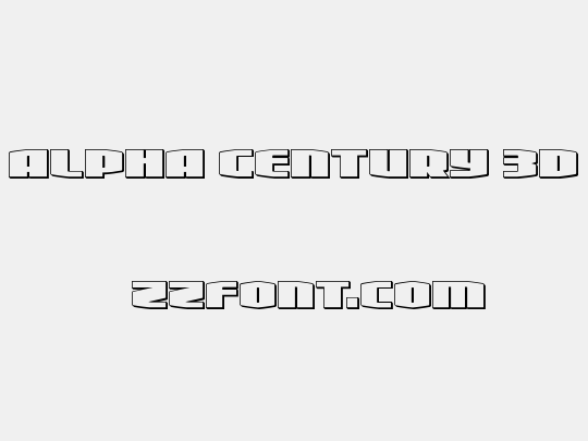 Alpha Century 3D