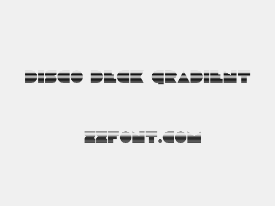 Disco Deck Gradient