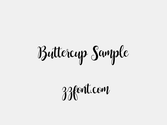 Buttercup Sample