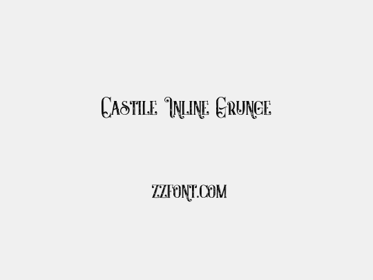 Castile Inline Grunge